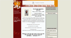 Desktop Screenshot of david-sokunbi.memory-of.com