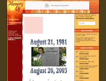 Tablet Screenshot of nicholas-floriana.memory-of.com