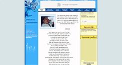 Desktop Screenshot of justin-poe.memory-of.com