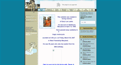 Desktop Screenshot of daryl-leake.memory-of.com