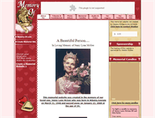 Tablet Screenshot of jennylynnmcgee.memory-of.com