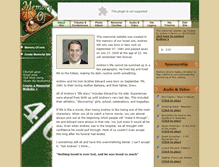Tablet Screenshot of andrewj-nill.memory-of.com
