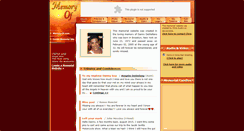 Desktop Screenshot of ourdanny.memory-of.com