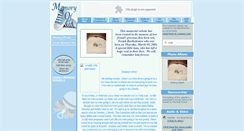 Desktop Screenshot of joseph-bartholomew.memory-of.com