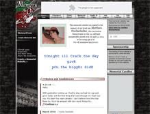 Tablet Screenshot of matthew-fischerkeller.memory-of.com