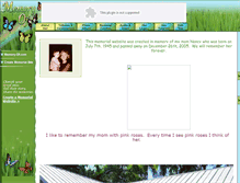Tablet Screenshot of nancy-sertich.memory-of.com