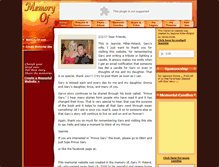 Tablet Screenshot of gary-poland.memory-of.com