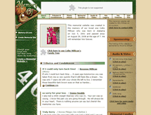 Tablet Screenshot of colby-millican-2001-2008.memory-of.com