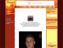 Tablet Screenshot of andrewkotara.memory-of.com