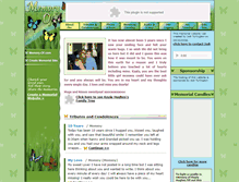 Tablet Screenshot of kayla-hughes.memory-of.com