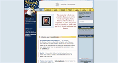 Desktop Screenshot of captain-peterson.memory-of.com