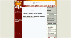 Desktop Screenshot of maryromano.memory-of.com