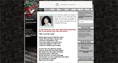 Desktop Screenshot of brian-sreet.memory-of.com