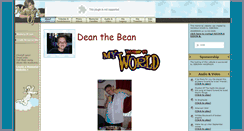 Desktop Screenshot of dean-henderson.memory-of.com