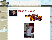 Tablet Screenshot of dean-henderson.memory-of.com