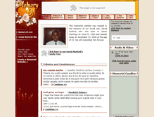Tablet Screenshot of david-norford.memory-of.com