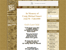 Tablet Screenshot of craig-smart.memory-of.com