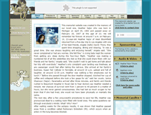 Tablet Screenshot of heather-najor.memory-of.com
