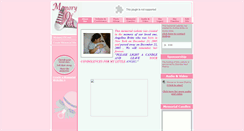 Desktop Screenshot of my-little-angel-angelina.memory-of.com