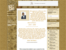 Tablet Screenshot of juan-deveaux.memory-of.com