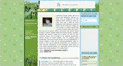 Desktop Screenshot of inlovinmemoryofchristopher.memory-of.com