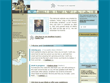 Tablet Screenshot of jonathan-frazier.memory-of.com