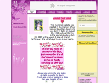 Tablet Screenshot of gauri.memory-of.com