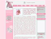 Tablet Screenshot of molly-standhaft.memory-of.com