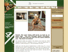 Tablet Screenshot of daniel-sheppard.memory-of.com