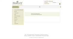 Desktop Screenshot of aasia-mirza.memory-of.com