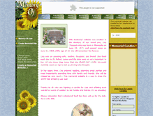 Tablet Screenshot of lisachappuis.memory-of.com