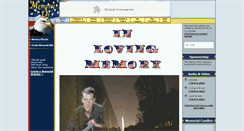 Desktop Screenshot of dave-dickinson.memory-of.com