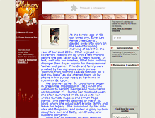 Tablet Screenshot of ethel-lee-reese.memory-of.com