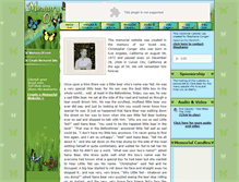 Tablet Screenshot of christopher-conger.memory-of.com