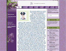 Tablet Screenshot of douglas-kurtz.memory-of.com