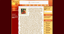 Desktop Screenshot of nezzy.memory-of.com