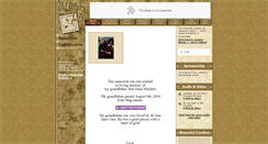 Desktop Screenshot of jack-mayhew.memory-of.com