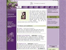 Tablet Screenshot of kathy-avary.memory-of.com