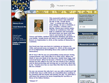 Tablet Screenshot of joseph-bovia.memory-of.com