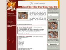 Tablet Screenshot of janebuchanan.memory-of.com