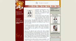 Desktop Screenshot of burnu-acquanetta.memory-of.com