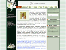 Tablet Screenshot of freddy-erasmus.memory-of.com