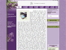 Tablet Screenshot of janice-knowlton.memory-of.com