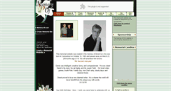 Desktop Screenshot of derekalencyr.memory-of.com