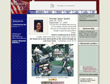 Tablet Screenshot of jason-qualls.memory-of.com