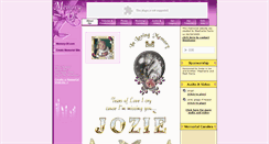 Desktop Screenshot of jozie-bonner.memory-of.com