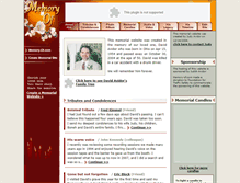 Tablet Screenshot of davidavidor.memory-of.com