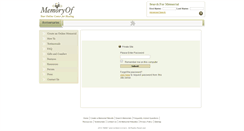 Desktop Screenshot of caleb-jensen.memory-of.com