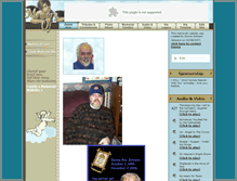 Tablet Screenshot of dennis-johnson.memory-of.com