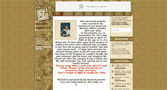 Desktop Screenshot of michael-leitaker.memory-of.com